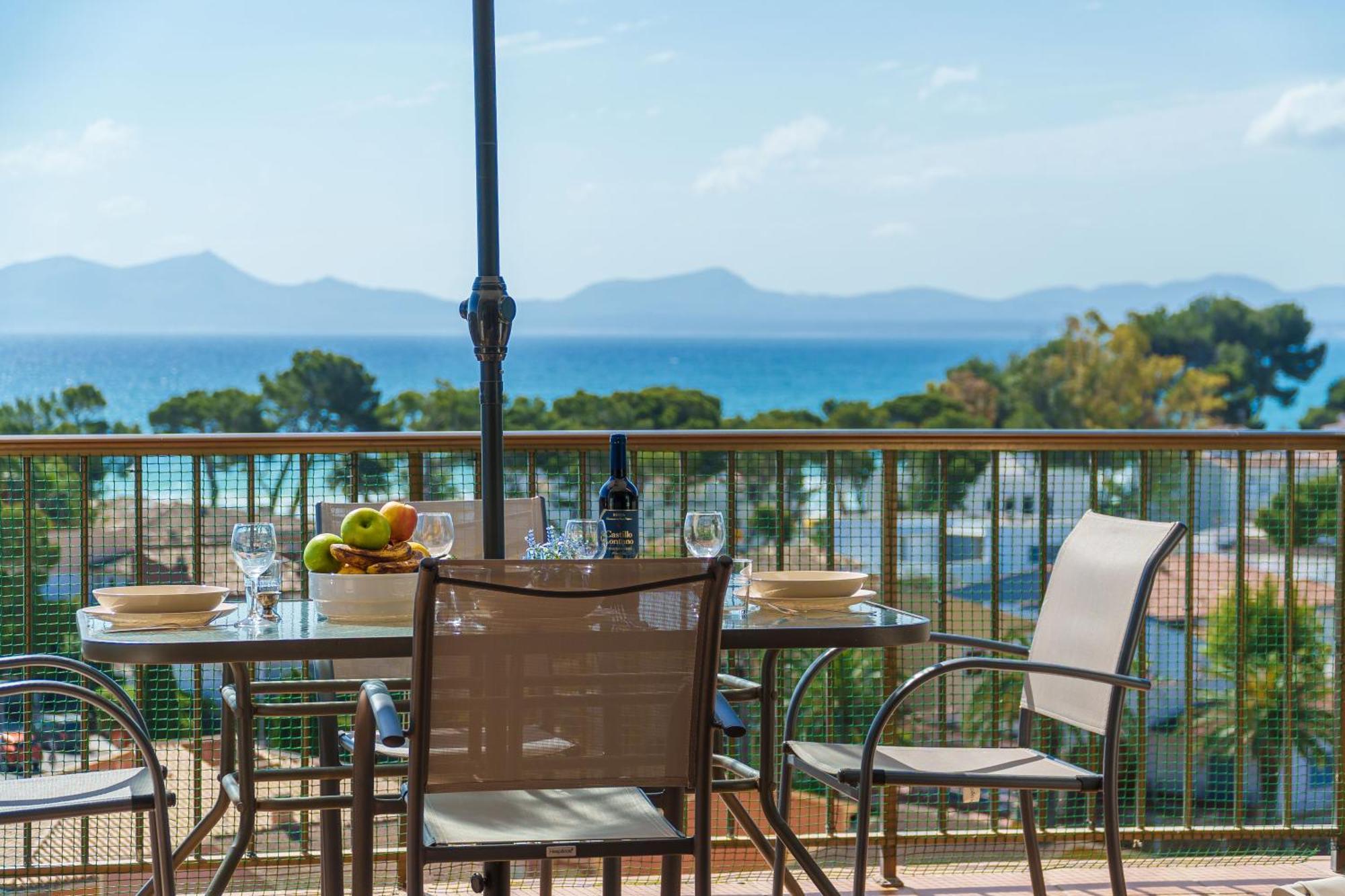 The Shell Ll New At The Beach, With Sea Views And Swimming Pool * Alcúdia